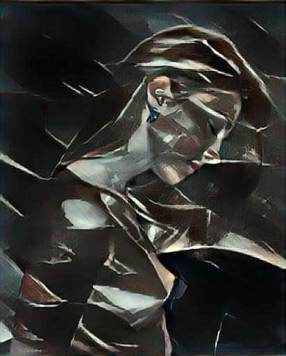 fine art abstract impressionist nude